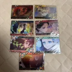 鬼滅の刃 レンチキュラーカード×7