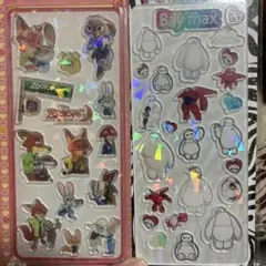 ズートピア・ベイマックス アクリルシールセット