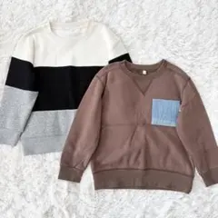 トレーナー キッズ 裏起毛 まとめ売り 120