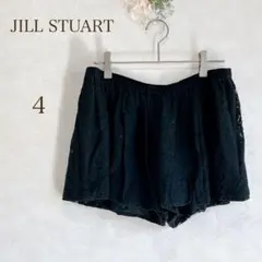 JILL STUART ショートパンツ　レース 黒　ミニ丈　4 大きいサイズのサムネイル