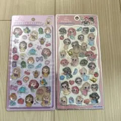 ボンボンドロップシール ディズニープリンセス 2点セット