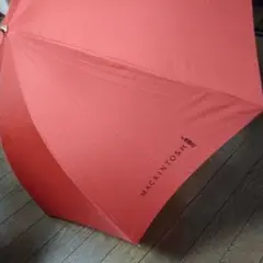 MACKINTOSH バンブーハンドル 晴雨兼用傘 レッド 新品のサムネイル