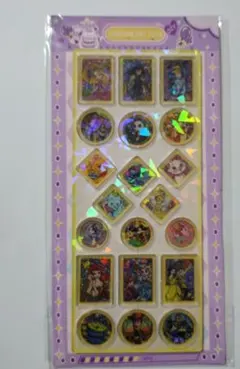 海外製キャラクターキラキラアクリルシール