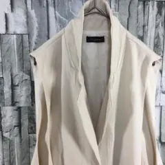 La-gemme ラジエム　テーラードベスト　＊ベージュ　FREE＃E-1-10