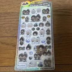 正規品　うるちゅる　ポップシール　モンチッチ　モノトーン　白黒