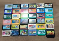 【匿名配送】ファミコンソフト36本セット 起動確認済