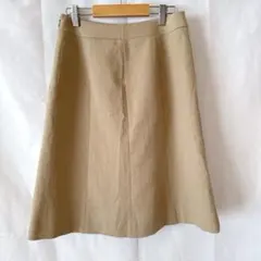 THE SUIT COMPANY ベージュ フレアスカート 36のサムネイル