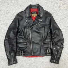 666 ダブルライダース　レザージャケット　ロンジャン　34 666 ダブルライダース レザージャケット ロンジャン 34 - メルカリ
