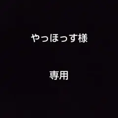 やっほっす様専用ページ