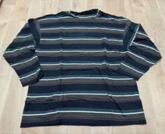 Lui's 七分袖カットソー Lサイズ ボーダー