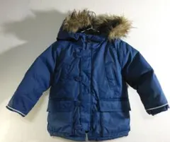 GAP♪ブルー フード付きダウンコート 美品18～24M