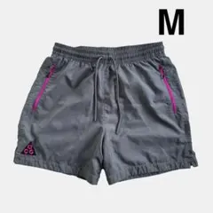 美品 NIKE ACG WOVEN SHORT ショートパンツ M グレー