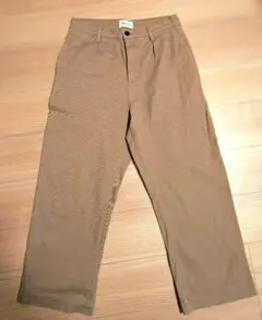 【EMMA CLOTHES】 ヘビーウェイトワイドチノパン