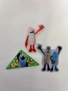パペットスンスン ノンノン ゾンゾン ステッカー セット