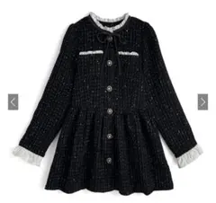 neko…★様専用☆グレイル リボンフリルツイードフレアミニコート