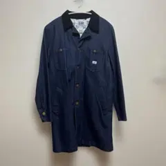 春！Lee デニム 長袖シャツ ジャケット コート ダークブルー