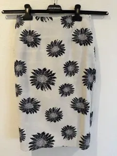 UNITED ARROWS花柄タイトスカート