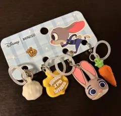 【香港限定/正規品】MINISO ズートピア　ジュディ　めじるし アクセサリー