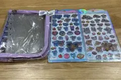 エンジェルブルーシール２点（正規品）＆シール帳　SET
