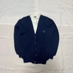 美品 LINDBERGH カーディガン L 紺 レトロ アメカジ ヴィンテージ