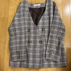 EVERY.VERY NICECLAUP チェック柄ジャケット 薄手