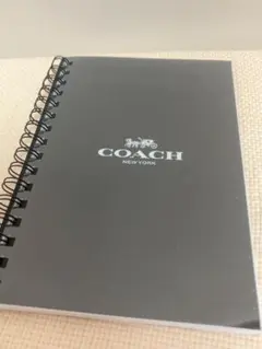 COACH ノートブック　ブラック