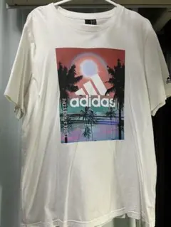 adidas ビーチグラフィック Tシャツ L