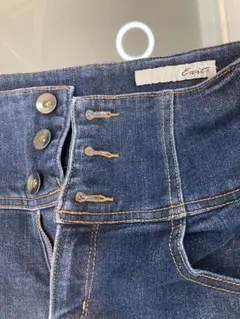 ダークブルー スキニージーンズ S