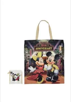 タグ付き】東京ディズニーランドリゾート 25周年 ミッキーミニートート