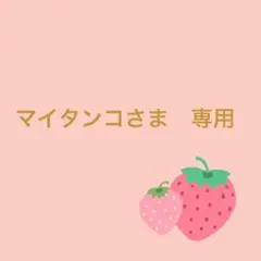 マイタンコさま　専用