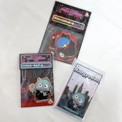 サンリオ Happyくじ ハロウィン2024 ハンギョドン ポーチ ステッカー