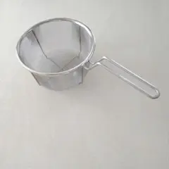 ゆでバスケット 深型 18cm 180mm 網 脚付きザル
