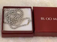 BLOOM ブルームシルバー925 ネックレス　ボールチェーン
