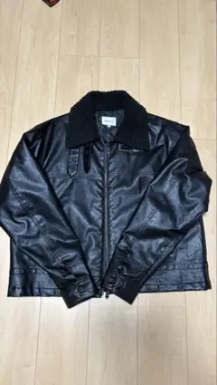 EMMA CLOTHES ブラックレザージャケット