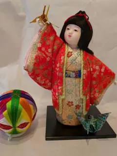 木目込人形　折鶴