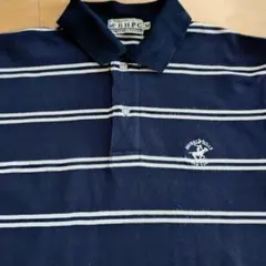 BEVERLY HILLS POLO CLUB ポロシャツ ネイビー Mのサムネイル
