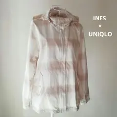 INES × UNIQLO　イネス　フード付き　ジャケット 　XL　ユニクロ