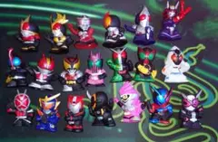 平成仮面ライダーキッズ　フィギュアセット 　コンプリートセット
