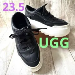 希少カラー】UGG アグ マリンメガスリッポン 23cm 厚底 スニーカー 黒