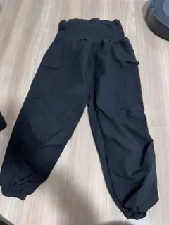 ブラック マタニティパンツ M-L