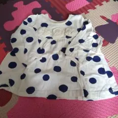 プティマイン　七分袖トップス　100