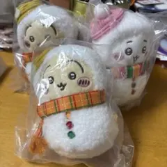 セブンイレブンくじ　ちいかわとうさぎ2体マスコット E賞 計3体