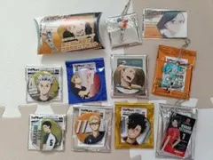 ハイキュー!! グッズまとめ売り　缶バッチアクリルキーホルダーセット