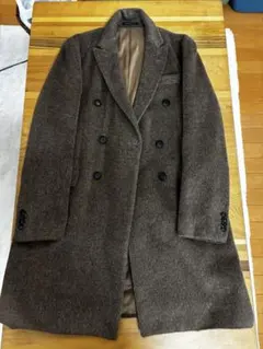 ERAL55カセンティーノダブルブレストチェスターコートイタリア製新品未