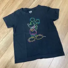 UT ミッキーマウス Tシャツ 100cm 黒