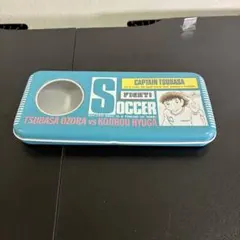 중고 品 キャプテン翼 筆箱 ペンケース 昭和 레트로
