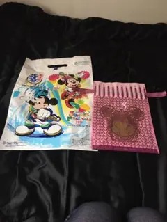 ディズニー　ショップビニール袋　二枚セット