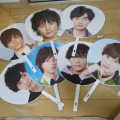 Kis-My-Ft2　藤ヶ谷太輔うちわ 7枚セット