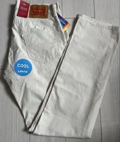 リーバイス 505 オフホワイト coolmax w30L32のサムネイル