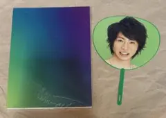 嵐 2011 《Beautiful Worldパンフ》《ミニうちわ》2点セット②